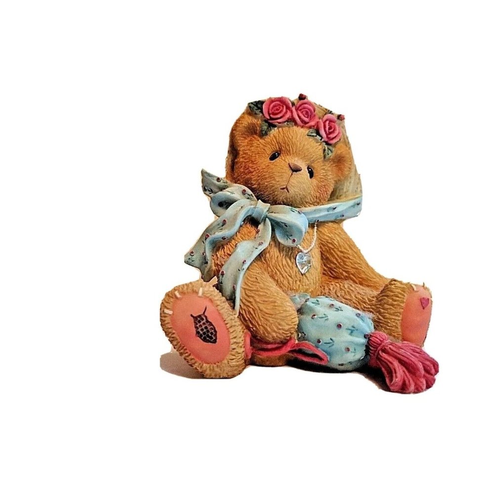 Cherished Teddies Figurine CECILIA You Pull At My Heartstrings